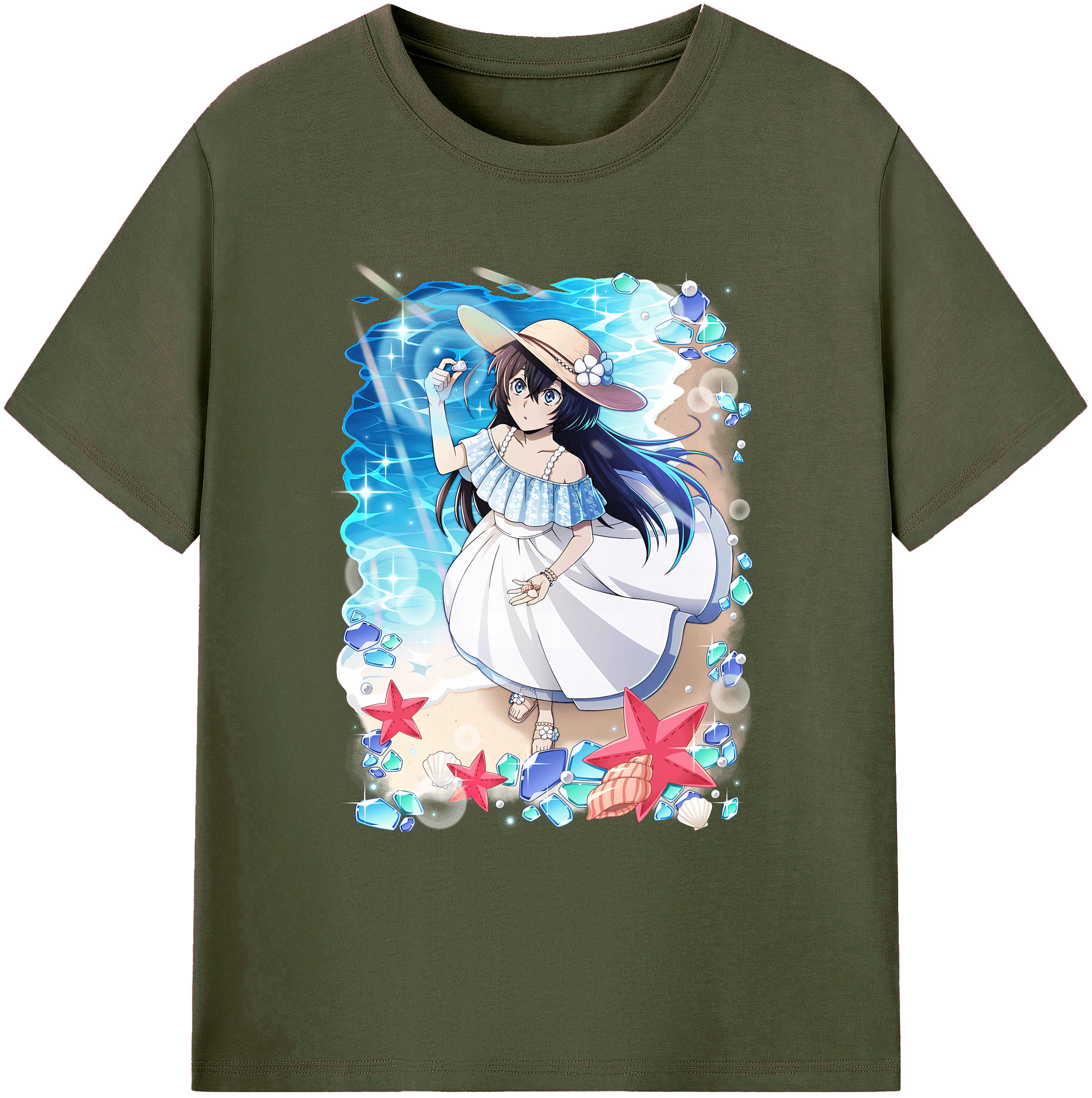 （画像用） 文豪ストレイドッグス Bungo Stray Dogs 綿100％ メンズ半袖Tシャツ｜肌触りやわらか＆通気性